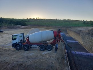 Beton, nisip, pietris